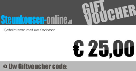 Kadobon 25 Euro