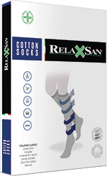 RelaxSan katoen compressiekousen 140 den 18-22 mmHg