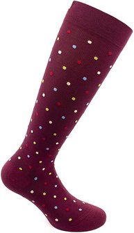 RelaxSan Fancy Socks steunkousen Ruby Red