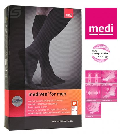 Mediven for Men compressiekousen CCL 2
