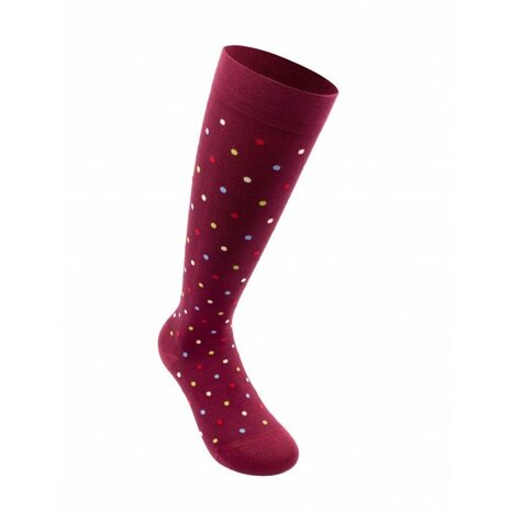 Fancy Socks Polka Dots Ruby