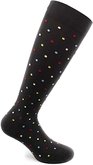 Fancy Socks Polka Dots Graphite